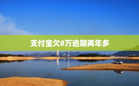 支付宝欠8万逾期两年多