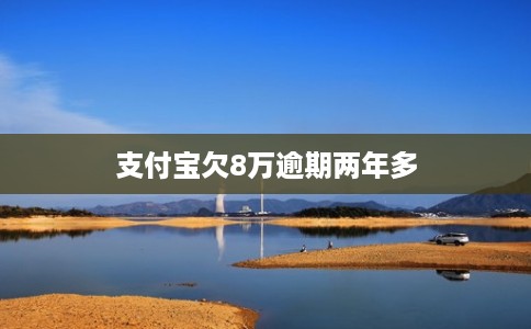 支付宝欠8万逾期两年多