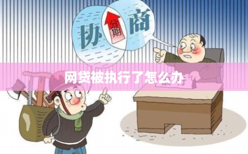 网贷被执行了怎么办