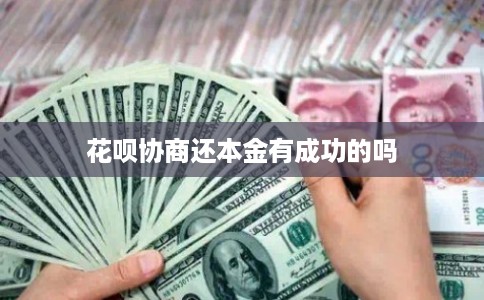花呗协商还本金有成功的吗