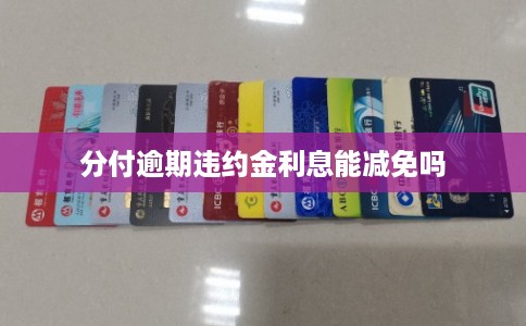 分付逾期违约金利息能减免吗