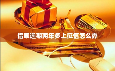 借呗逾期两年多上征信怎么办