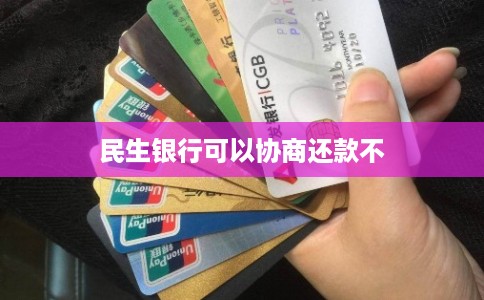 民生银行可以协商还款不
