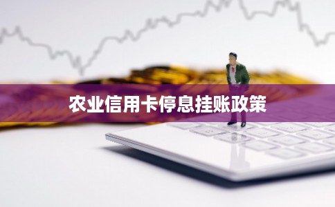 农业信用卡停息挂账政策