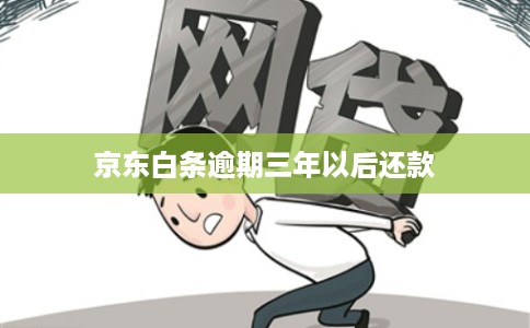 京东白条逾期三年以后还款