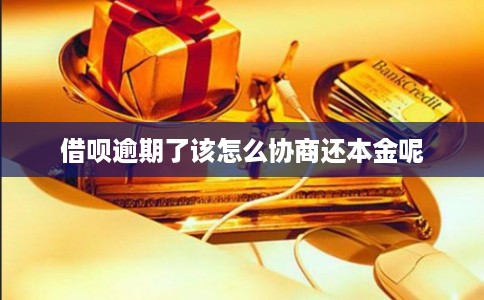 借呗逾期了该怎么协商还本金呢