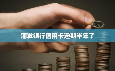 浦发银行信用卡逾期半年了