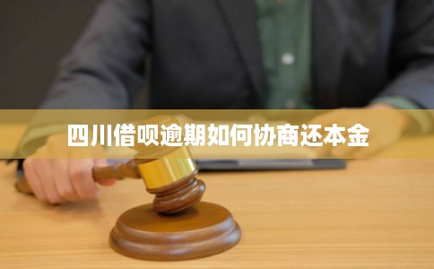 四川借呗逾期如何协商还本金