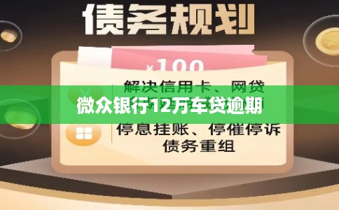 微众银行12万车贷逾期