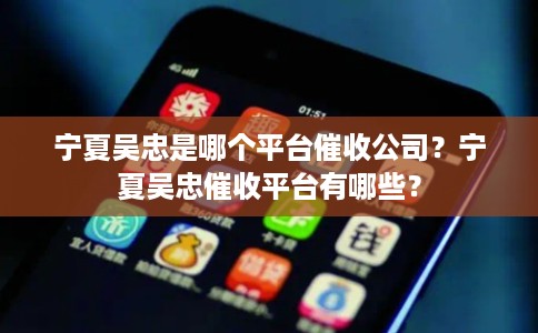 宁夏吴忠是哪个平台催收公司？宁夏吴忠催收平台有哪些？