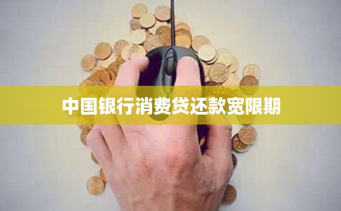 中国银行消费贷还款宽限期