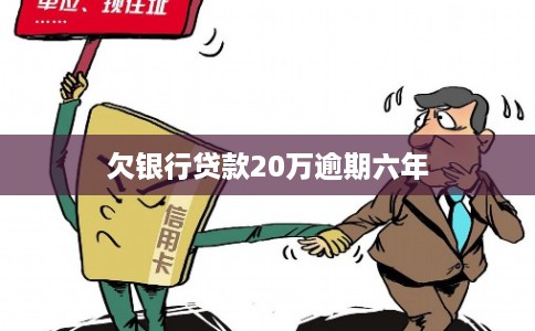 欠银行贷款20万逾期六年
