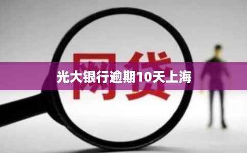 光大银行逾期10天上海