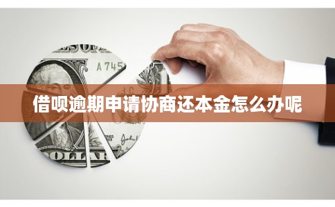 借呗逾期申请协商还本金怎么办呢