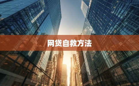 网贷自救方法