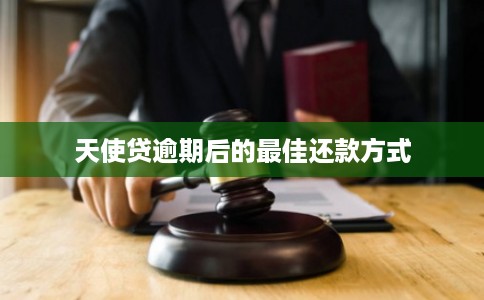 天使贷逾期后的最佳还款方式 天使贷逾期后的最佳还款方式