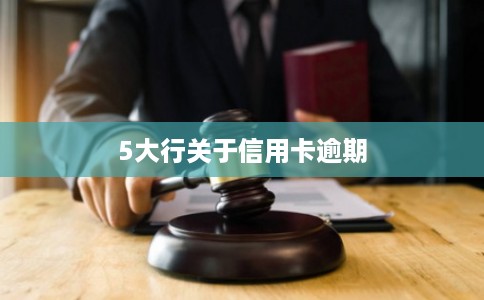 5大行关于信用卡逾期