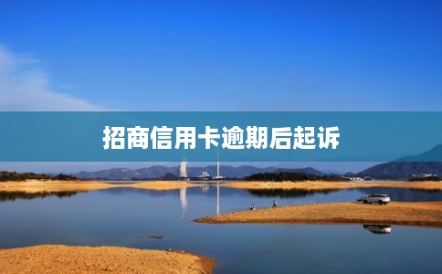 招商信用卡逾期后起诉