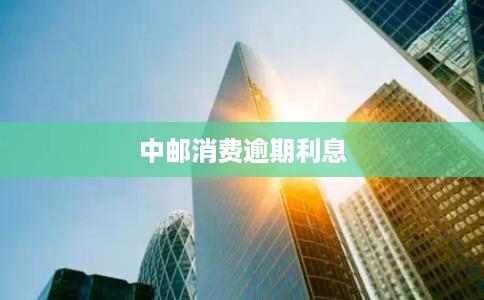 中邮消费逾期利息