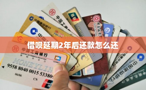借呗延期2年后还款怎么还