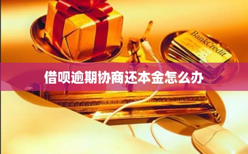 借呗逾期协商还本金怎么办