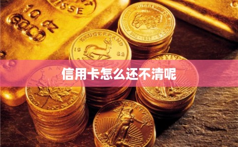 信用卡怎么还不清呢