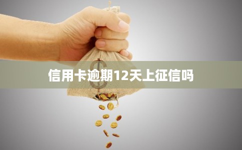 信用卡逾期12天上征信吗