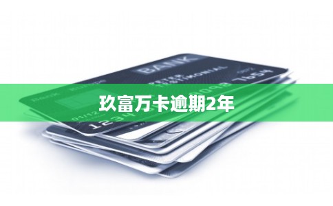 玖富万卡逾期2年
