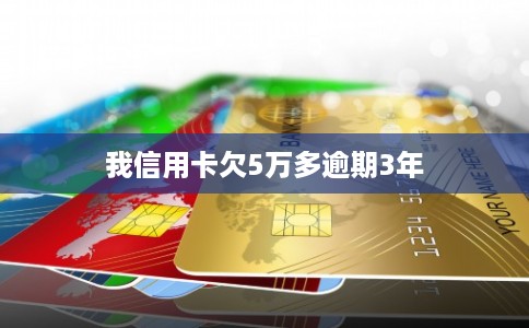 我信用卡欠5万多逾期3年