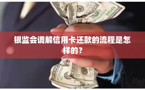 银监会调解信用卡还款的流程是怎样的？