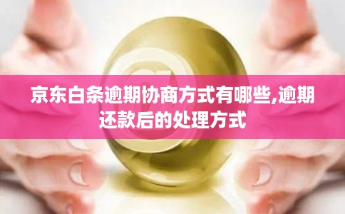 京东白条逾期协商方式有哪些,逾期还款后的处理方式