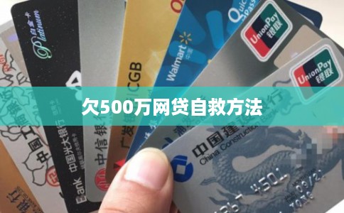 欠500万网贷自救方法