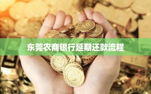 东莞农商银行延期还款流程