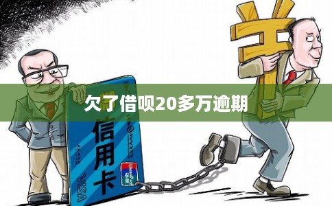 欠了借呗20多万逾期