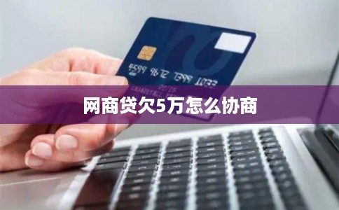 网商贷欠5万怎么协商