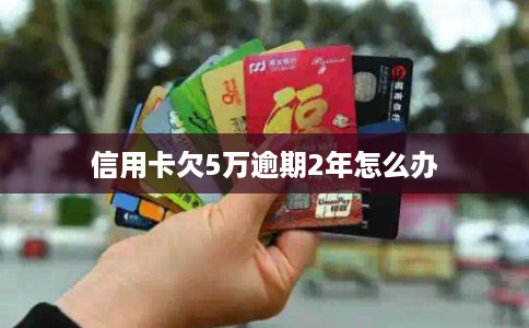 信用卡欠5万逾期2年怎么办