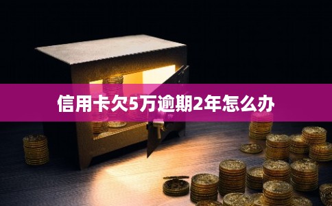 信用卡欠5万逾期2年怎么办