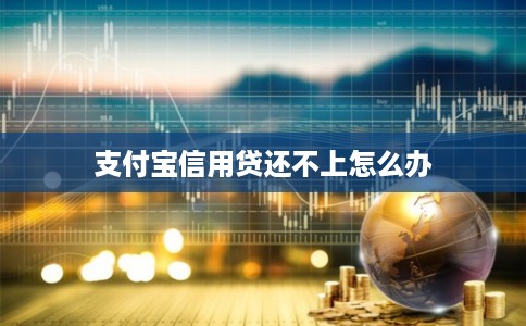 支付宝信用贷还不上怎么办