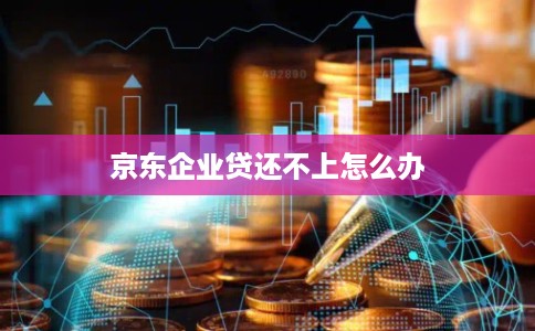 京东企业贷还不上怎么办