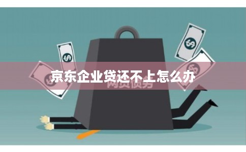 京东企业贷还不上怎么办