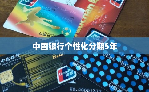 中国银行个性化分期5年