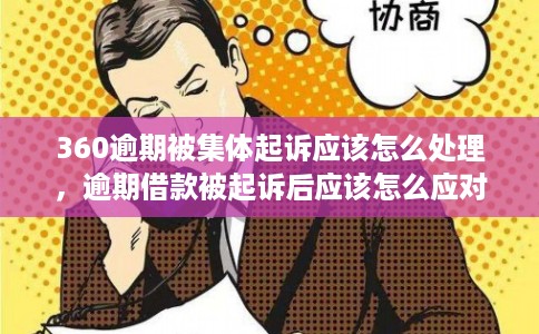 360逾期被集体起诉应该怎么处理，逾期借款被起诉后应该怎么应对