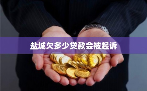盐城欠多少贷款会被起诉
