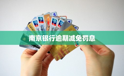 南京银行逾期减免罚息