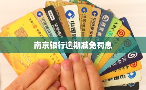 南京银行逾期减免罚息