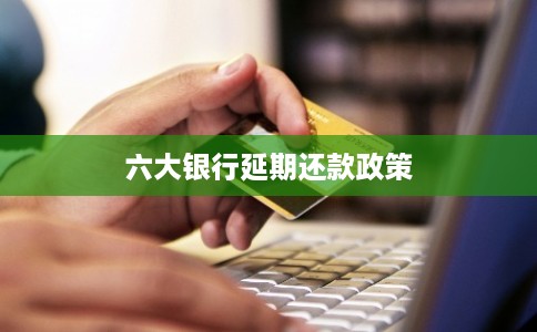 六大银行延期还款政策