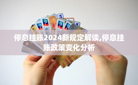 停息挂账2024新规定解读,停息挂账政策变化分析