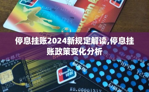 停息挂账2024新规定解读,停息挂账政策变化分析