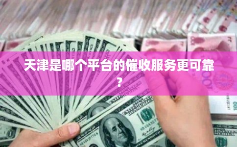 天津是哪个平台的催收服务更可靠？