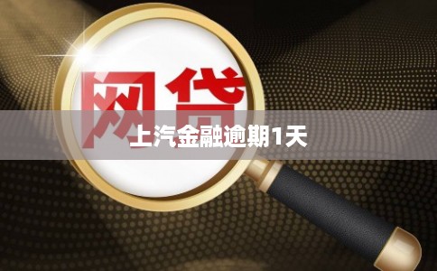 上汽金融逾期1天